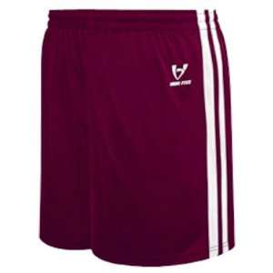   High Five Calypso Soccer Shorts   MAROON/WHITE YM