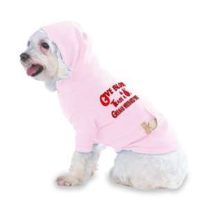  Give Blood Tease a German Wirehaired Pointer Hooded (Hoody 