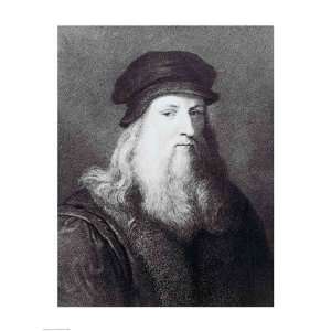  Leonardo da Vinci   Poster by Leonardo Da Vinci (18x24 