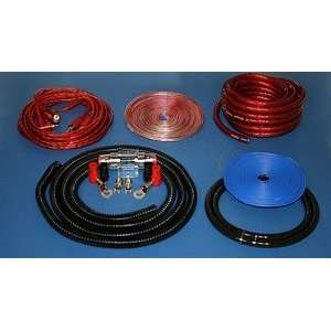  IMC Audio 4 Gauge Power Wire Amp Kit 1000 Watt Red: Car 