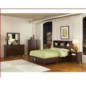   Bedroom Set in Brown Cherry Bridgewater EL1428 1SET