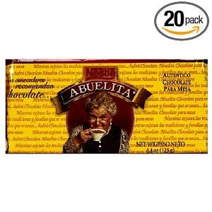 Abuelita Marqueta Mexican Chocolate Drink Bar, 4.4 Ounce Bars (Pack of 