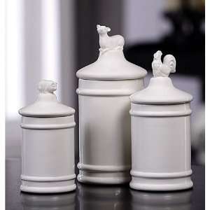 Country Kitchen Canister Set:  Home & Kitchen