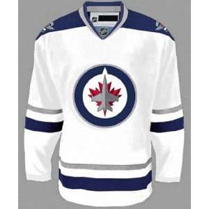 Winnipeg Jets Blank White Hockey Jersey NHL Authentic Jerseys Sports 