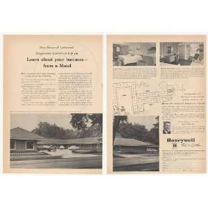  1953 Oregon Motel Eugene OR Honeywell Controls 2 Page 