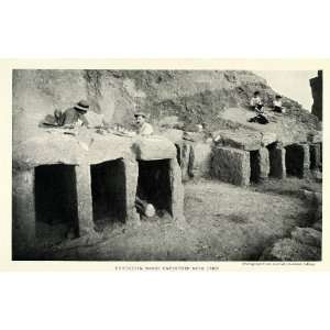  Spain Espana Excavation   Original Halftone Print: Home & Kitchen