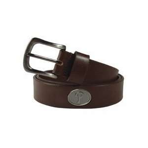 Philadelphia Phillies Casual Brown Belt (Size 34) from Eagles Wings 