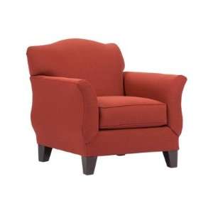  Broyhill 4596 0Q Ferron Court Chair in Crimson
