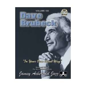   Jamey Aebersold Vol. 105 Book & CD   Dave Brubeck Musical Instruments