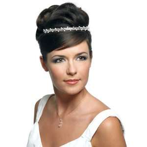  White Pearl Waves Tiara Beauty