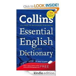 Collins Essential English Dictionary:  Kindle Store