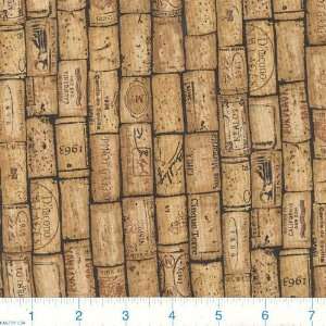   45 Wide Wine Bottle Corks Fabric By The Yard: Arts, Crafts & Sewing