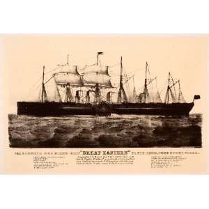   Eastern Brunel Russell Sea   Original Halftone Print