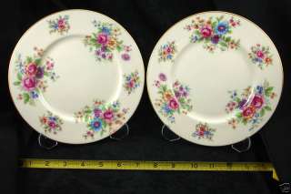 For sale is Pair of Two beautiful Lenox Plates in the Aurora pattern 