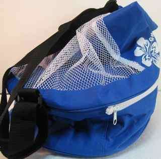 Hawaiian Airlines Blue & White Duffel Bag  