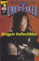 Undertaker Chaos! Comics #0 Collectors Issue Wizard wwe wwf  