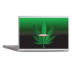  Notebook 13 Skin Cover Marijuana Joint and Leaf 