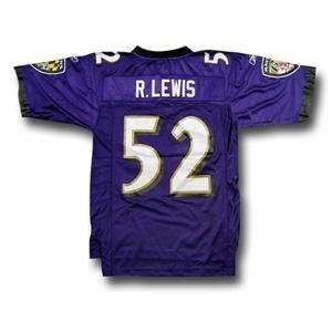  Ray Lewis #52 Baltimore Ravens NFL Replica Player Jersey 