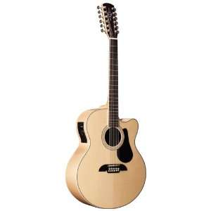  Alvarez Acoustic Guitar AJ60SC12 Cutaway Jumbo 12 String 