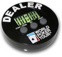 WORLD POKER TOUR WPT DB Dealer Button Poker Timer NEW  