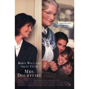  Mrs. Doubtfire Movie Poster Double Sided Original 27x40 