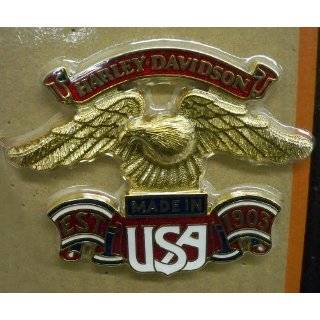 Harley Davidson Made in USA Eagle Medallion 99000 77