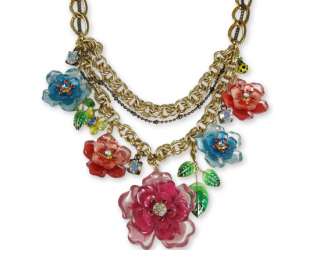   Jewelry Hawaii Hawaiian Luau Flowers Cascade Necklace WOW!  