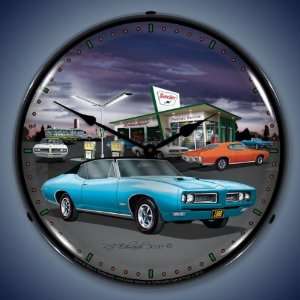  1968 Pontiac GTO Sinclair Oil Lighted Clock: Everything 