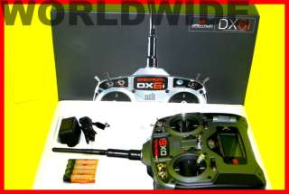 SPEKTRUM 2.4GHZ DX6i DSMX 6 Channel Transmitter Only Mode 2 HELI AND 