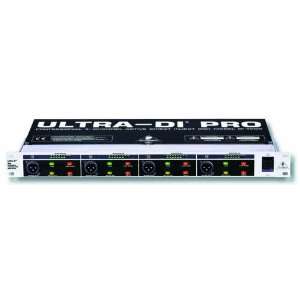  Behringer DI4000 Active 4 Channel DI Box Musical 