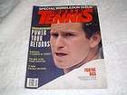 World Tennis Magazine February 1988 Lendl Navratilova  