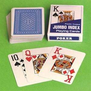  S&S Worldwide Large Face Budget Playing Cards
