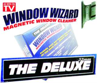 NEW DELUXE WINDOW WIZARD CLEANER 32MM DOUBLE GLAZING  