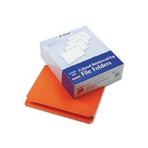  NEW Two Ply Reinforced File Folder, Straight Cut, Top Tab 