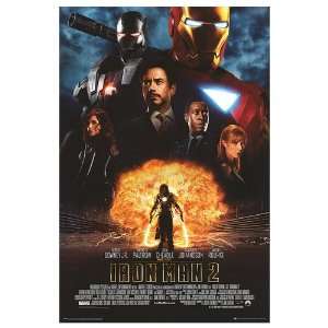  Iron Man 2 Movie Poster, 24 x 36 (2010): Home & Kitchen