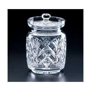  Heritage Irish Crystal Cathedral 6 inch Biscuit Barrel 
