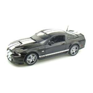  2011 Ford Shelby GT350 1/18 Black w/ White Stripes Toys 