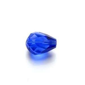  40pc 10x8mm Crystazzi Drop   Sapphire Arts, Crafts 