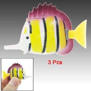  Como 3Pcs Aquarium Decor Wiggling Tail Floating Plastic 