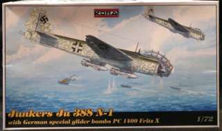 72 KORA JUNKERS Ju 388 w/FRITZ X GLIDER BOMBS *MINT*  