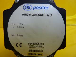 Berger Lahr VRDM 3913/50 LWC Motor New  