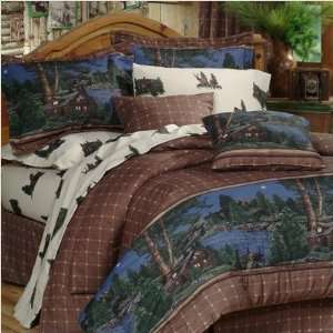 Bundle 54 Cabin Retreat Comforter Set   King 