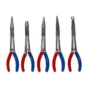  Grip On Tools, 5 pc 11 Long Nose Pliers, 57049: Home 