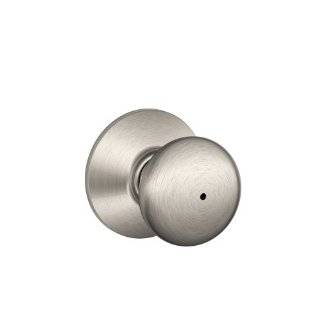 Schlage F40PLY619 Plymouth Privacy Knob, Satin Nickel by Schlage
