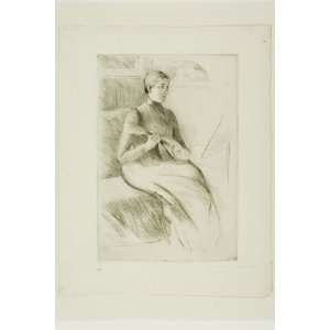   Mary Stevenson Cassatt   24 x 36 inches   The Mando