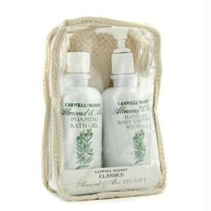  Caswell Massey Almond & Aloe Spa Gift Foaming Bath + Body 