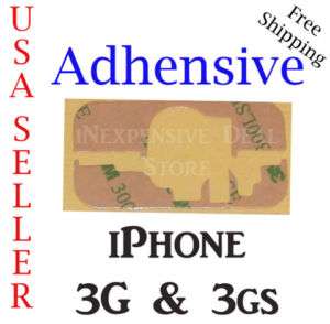 iPhone 3G Digitizer Adhesive Glue Stickers 3M USA OEM  