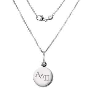  ADPi Sterling Silver Necklace with Silver Charm: Sports 