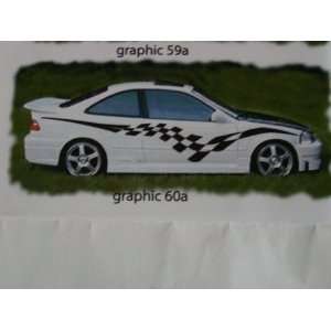  Side Graphics 60a Graphic Decal Kit Decals Fit All Car and 