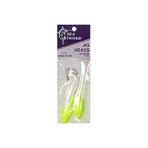  Lead Head 2oz. 2Pk Chartreuse